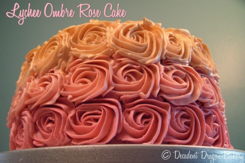 Lychee Ombre Rose Cake Close Up FINAL